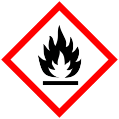 GHS02 catalogue pictogram