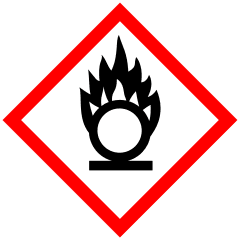 GHS03 catalogue pictogram