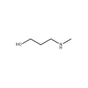 Molecular Structure of 3-Methylamino-1-propanol