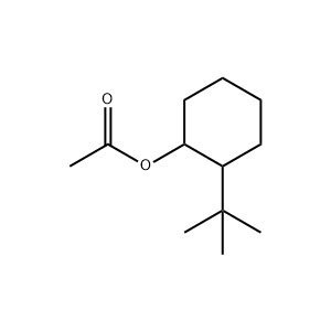 Molecular Structure of O-tert-Butylcyclohexyl Acetate