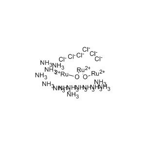 Molecular Structure of Ruthenium Red