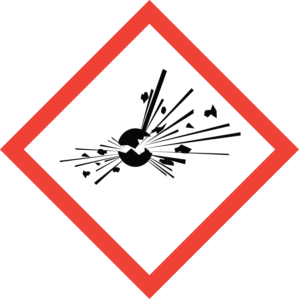 GHS01: pyrophoric pictogram