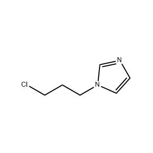 Molecular Structure of 1-(3-Chloropropyl)imidazole