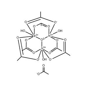Molecular Structure of Iridium(III) Acetate