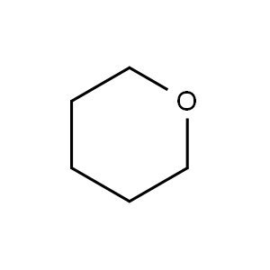 Molecular Structure of Tetrahydropyran