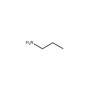 Molecular Structure of Propylamine