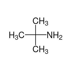 Molecular Structure of tert-Butylamine