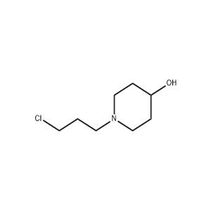 Molecular Structure of 1-(3-Chloropropyl)piperidin-4-ol