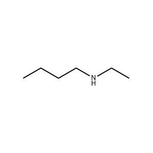 Molecular Structure of N-Ethylbutylamine