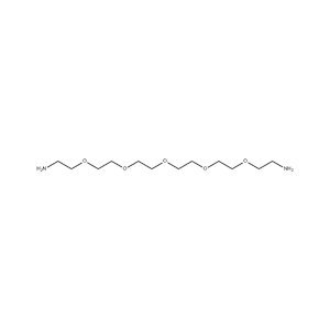 Molecular Structure of Amino-PEG5-amine CAS 72236-26-1