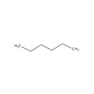 Molecular Structure of Hexane