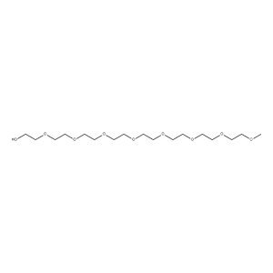 Molecular Structure of Octaethylene glycol monomethyl ether