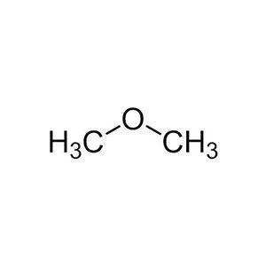 Molecular Structure of Dimethyl Ether