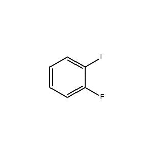 Molecular Structure of 1,2-Difluorobenzene