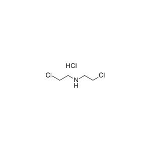 Molecular Structure of Bis(2-chloroethyl)amine hydrochloride CAS 821-48-7