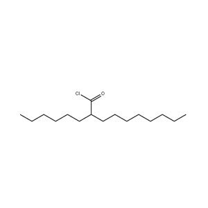 Molecular Structure of Isopalmitic chloride