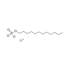 Molecular Structure of Lithium Dodecyl Sulfate