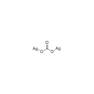 Molecular Structure of Silver Carbonate