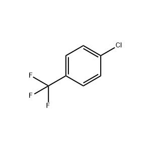 Molecular Structure of 4-Chlorobenzotrifluoride