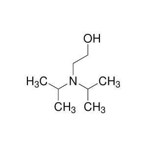 Molecular Structure of 2-(Diisopropylamino)ethanol CAS 96-80-0