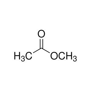 Molecular Structure of Methyl Acetate