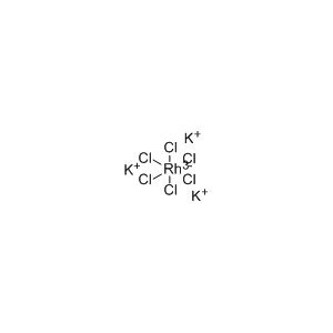 Molecular Structure of Potassium Hexachlororhodate(III)