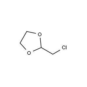 Molecular Structure of 2-Chloromethyl-1,3-dioxolane