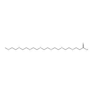Molecular Structure of m-PEG7-acid