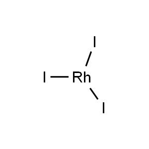 Molecular Structure of Rhodium(III) Iodide