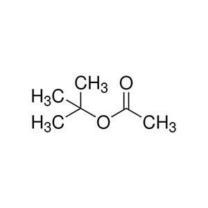 Molecular Structure of tert-Butyl Acetate