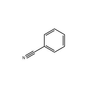 Molecular Structure of Benzonitrile
