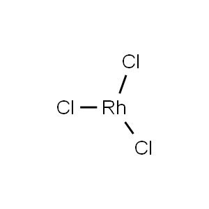 Molecular Structure of Rhodium(III) Chloride