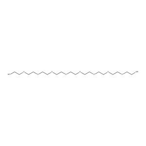 Molecular Structure of Nonaethylene glycol