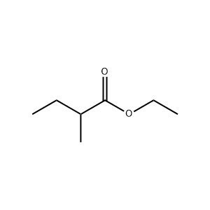Molecular Structure of Ethyl 2-methylbutyrate