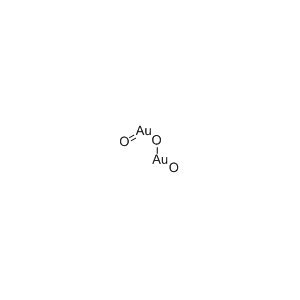 Molecular Structure of Digold Trioxide
