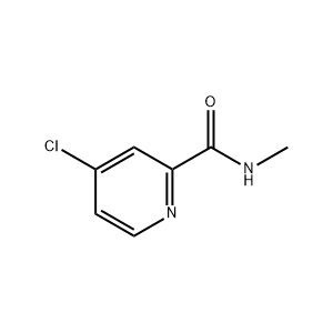 Molecular Structure of 4-Chloro-N-methylpicolinamide