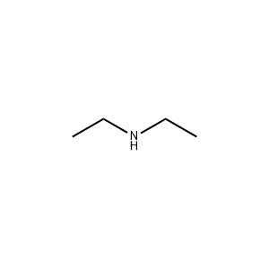 Molecular Structure of Diethylamine