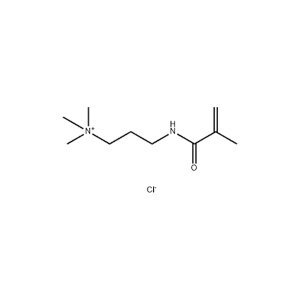 Molecular Structure of Methacrylamidopropyltrimethylammonium chloride