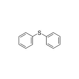 Molecular Structure of Diphenyl Sulfide