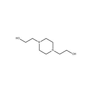 Molecular Structure of 1,4-Bis(2-hydroxyethyl)piperazine