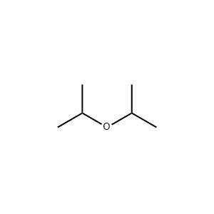 Molecular Structure of Diisopropyl Ether