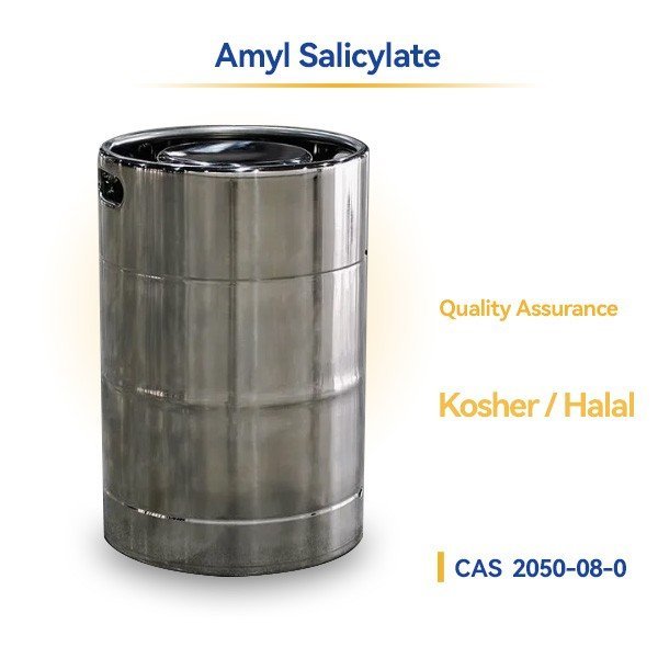 Representative packaging for Amyl Salicylate (Kosher/Halal)