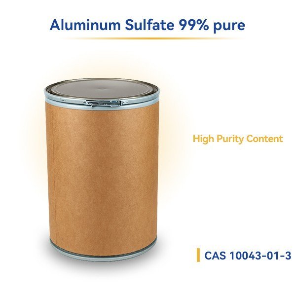 Representative packaging for High-purity Aluminum Sulfate 99% pure