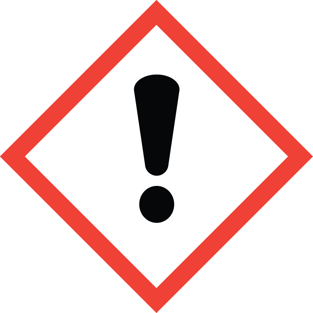 GHS07: Harmful pictogram